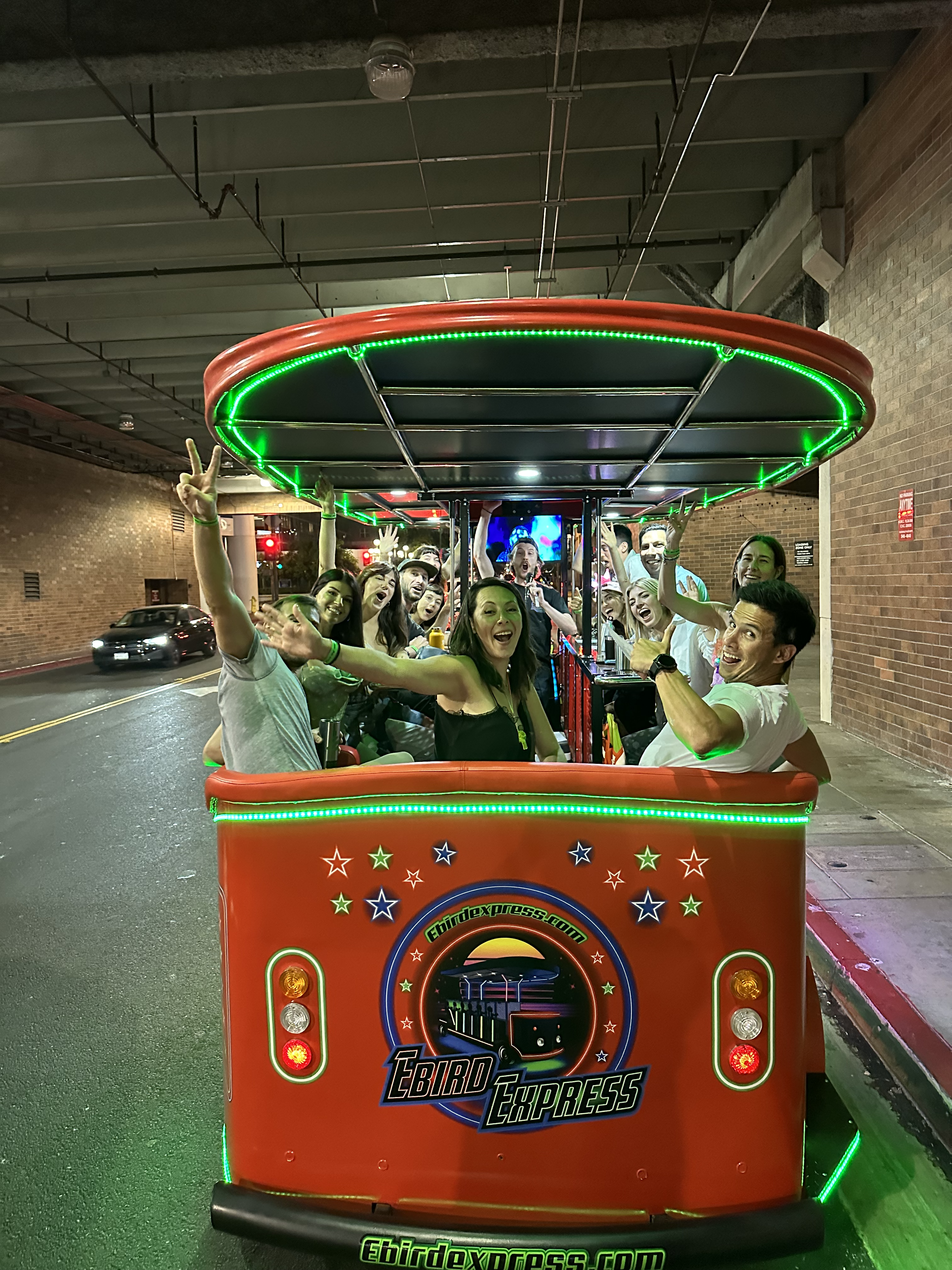 red weekly pub tour