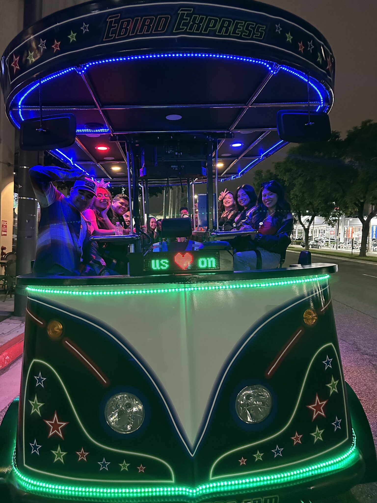 Ladies pedal pub
