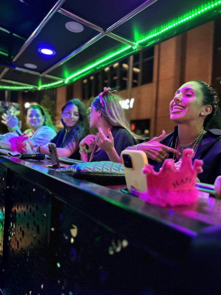 night bar colour party