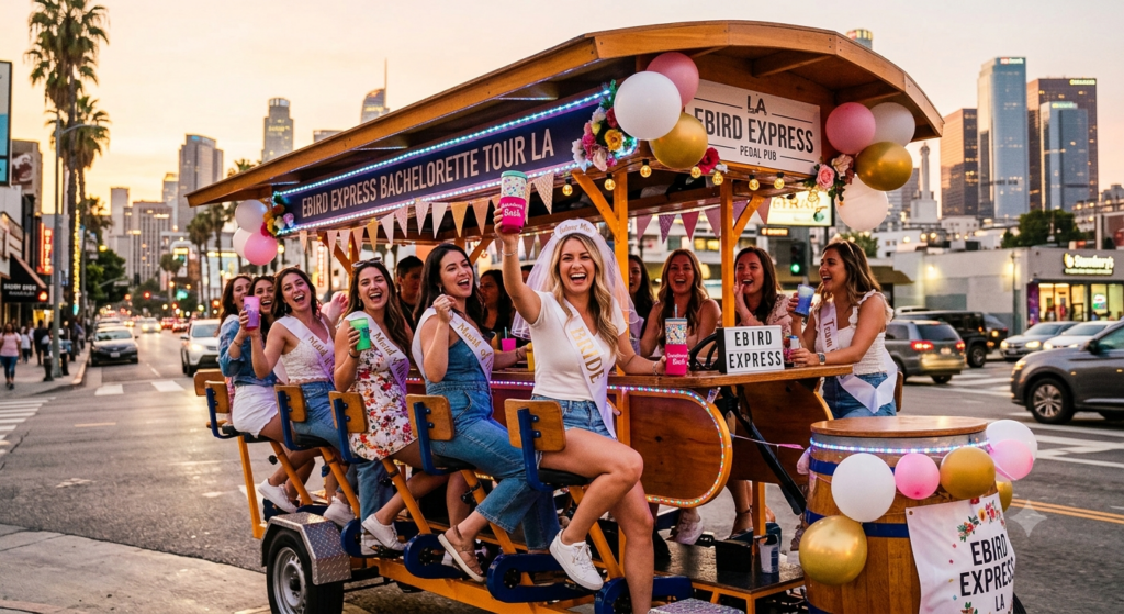 Bachelorette PedalPub Los Angeles