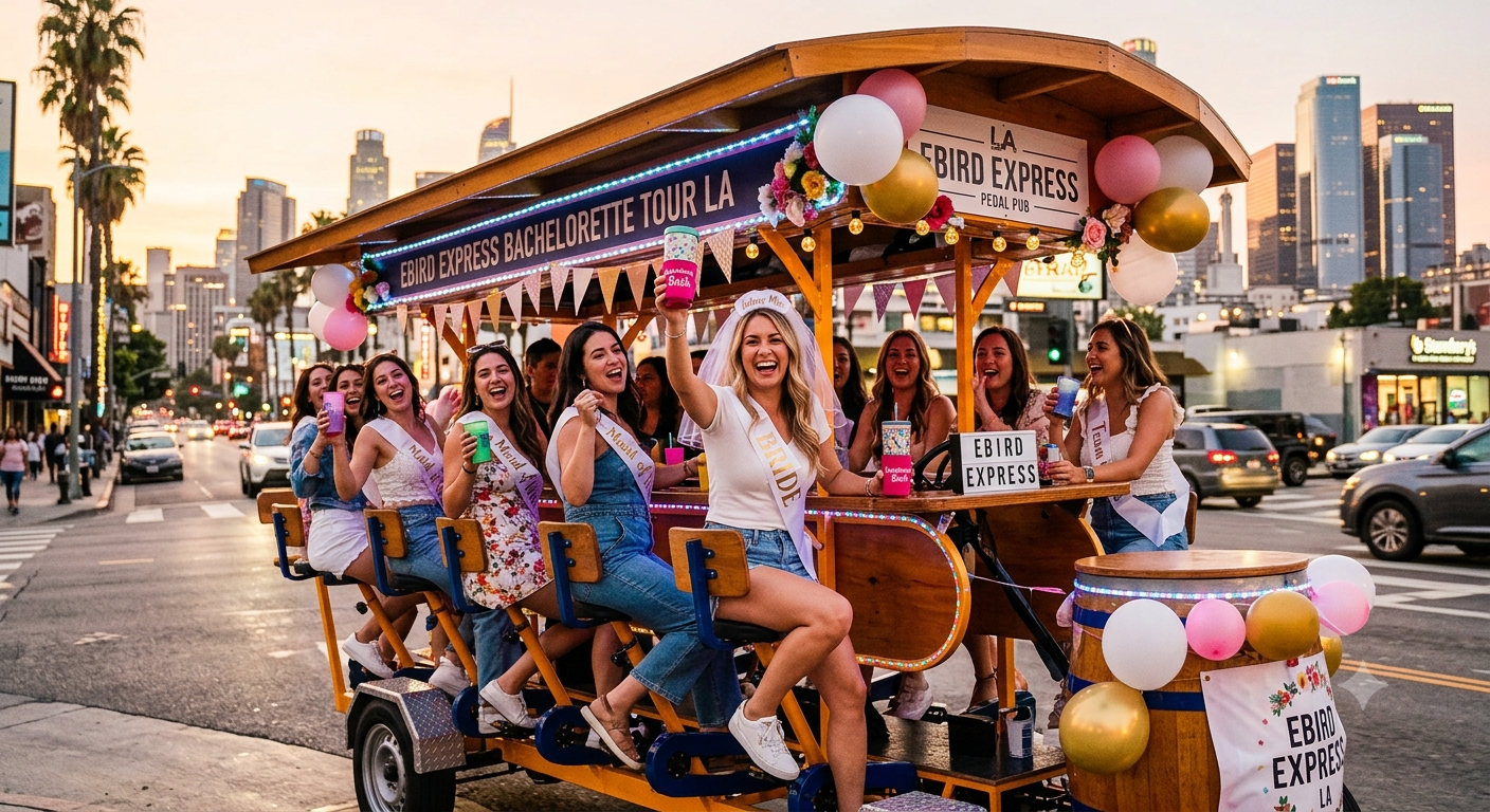 Bachelorette PedalPub Los Angeles